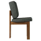 Modway Alba Armless Upholstered Dining Chairs Set Of 2