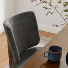 Modway Alba Armless Upholstered Dining Chairs Set Of 2
