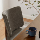 Modway Alba Armless Upholstered Dining Chairs Set Of 2