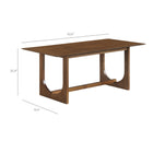 Modway Ashcroft 69" Rectangular Dining Table