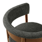 Modway Clea Curved Upholstered Dining Chairs Set Of 2