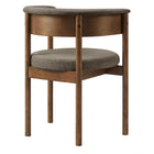 Modway Clea Curved Upholstered Dining Chairs Set Of 2