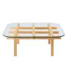 Modway Isby 35 Inch Tempered Glass Coffee Table