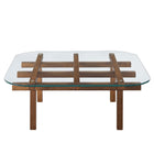 Modway Isby 35 Inch Tempered Glass Coffee Table