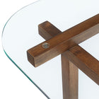 Modway Isby 35 Inch Tempered Glass Coffee Table