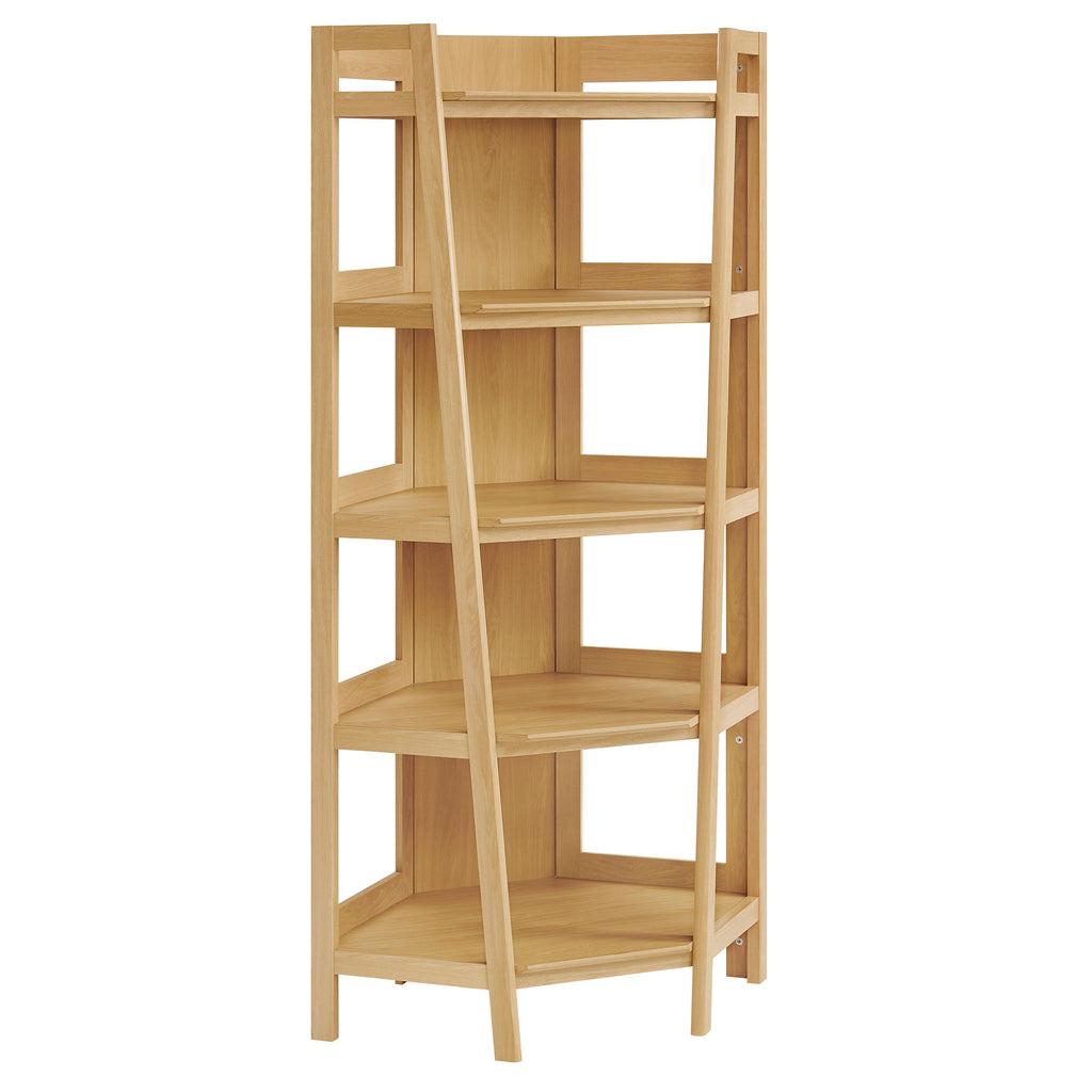 Modway Bixby 71 Inch Corner Bookshelf  