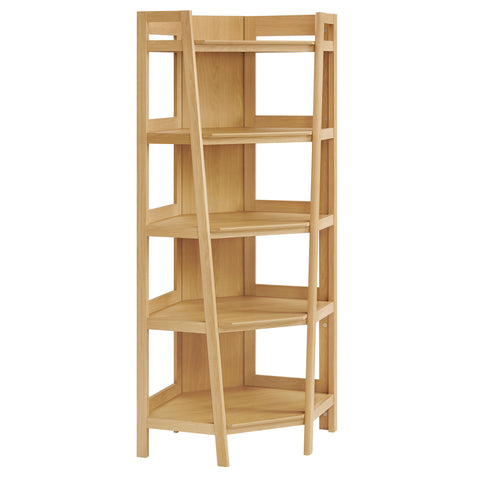 Modway Bixby 71 Inch Corner Bookshelf  