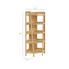 Modway Bixby 71 Inch Corner Bookshelf