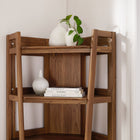 Modway Bixby 71 Inch Corner Bookshelf