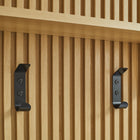 Modway Render Fluted Coat Rack Panel With Shelf