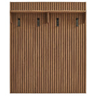 Modway Render Fluted Coat Rack Panel With Shelf