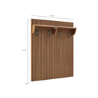 Modway Render Fluted Coat Rack Panel With Shelf