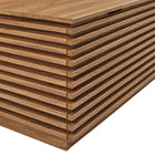 Modway Render Fluted 3-in-1 Hall Tree With Storage Bench and Coat Rack
