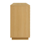 Modway Render 4-Door Fluted Sideboard Cabinet TV Stand