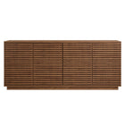 Modway Render 4-Door Fluted Sideboard Cabinet TV Stand