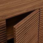 Modway Render 4-Door Fluted Sideboard Cabinet TV Stand