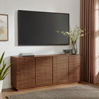 Modway Render 4-Door Fluted Sideboard Cabinet TV Stand