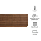 Modway Render 4-Door Fluted Sideboard Cabinet TV Stand