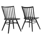 Modway Alvar Spindle Back Dining Side Chairs Set of 2