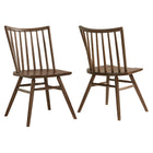 Modway Alvar Spindle Back Dining Side Chairs Set of 2