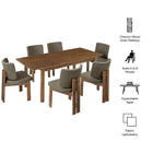 Modway Alba 7-Piece Dining Set
