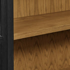 Modway Anwen Solid Wood and Glass Display Cabinet