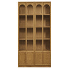 Modway Anwen Solid Wood and Glass Display Cabinet