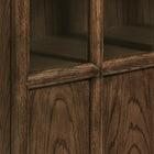 Modway Anwen Solid Wood and Glass Display Cabinet