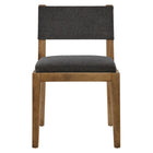 Modway Calder Fabric Upholstered Wood Armless Dining Chair