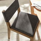 Modway Calder Fabric Upholstered Wood Armless Dining Chair