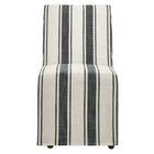 Modway Tessera Striped Slipcovered Dining Side Chair