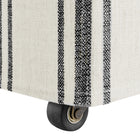 Modway Tessera Striped Slipcovered Dining Side Chair