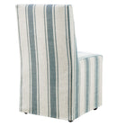 Modway Tessera Striped Slipcovered Dining Side Chair