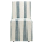 Modway Tessera Striped Slipcovered Dining Side Chair