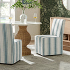Modway Tessera Striped Slipcovered Dining Side Chair