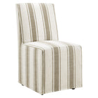 Modway Tessera Striped Slipcovered Dining Side Chair