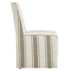Modway Tessera Striped Slipcovered Dining Side Chair