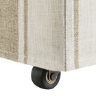 Modway Tessera Striped Slipcovered Dining Side Chair