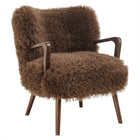 Modway Zerra Faux Shearling Accent Armchair