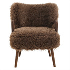 Modway Zerra Faux Shearling Accent Armchair