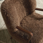 Modway Zerra Faux Shearling Accent Armchair