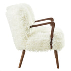 Modway Zerra Faux Shearling Accent Armchair