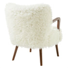 Modway Zerra Faux Shearling Accent Armchair