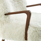 Modway Zerra Faux Shearling Accent Armchair