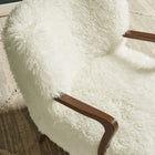 Modway Zerra Faux Shearling Accent Armchair