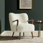 Modway Zerra Faux Shearling Accent Armchair