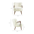 Modway Zerra Faux Shearling Accent Armchair