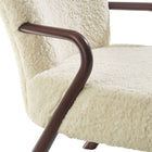 Modway Arden Faux Shearling Accent Armchair