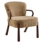 Modway Arden Faux Shearling Accent Armchair