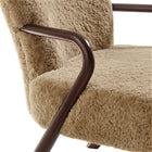 Modway Arden Faux Shearling Accent Armchair